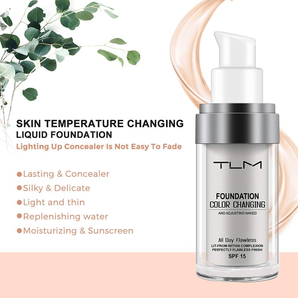 2X TLM Pro Classic Colour Changing Foundation Magic Flawless Concealer Makeup