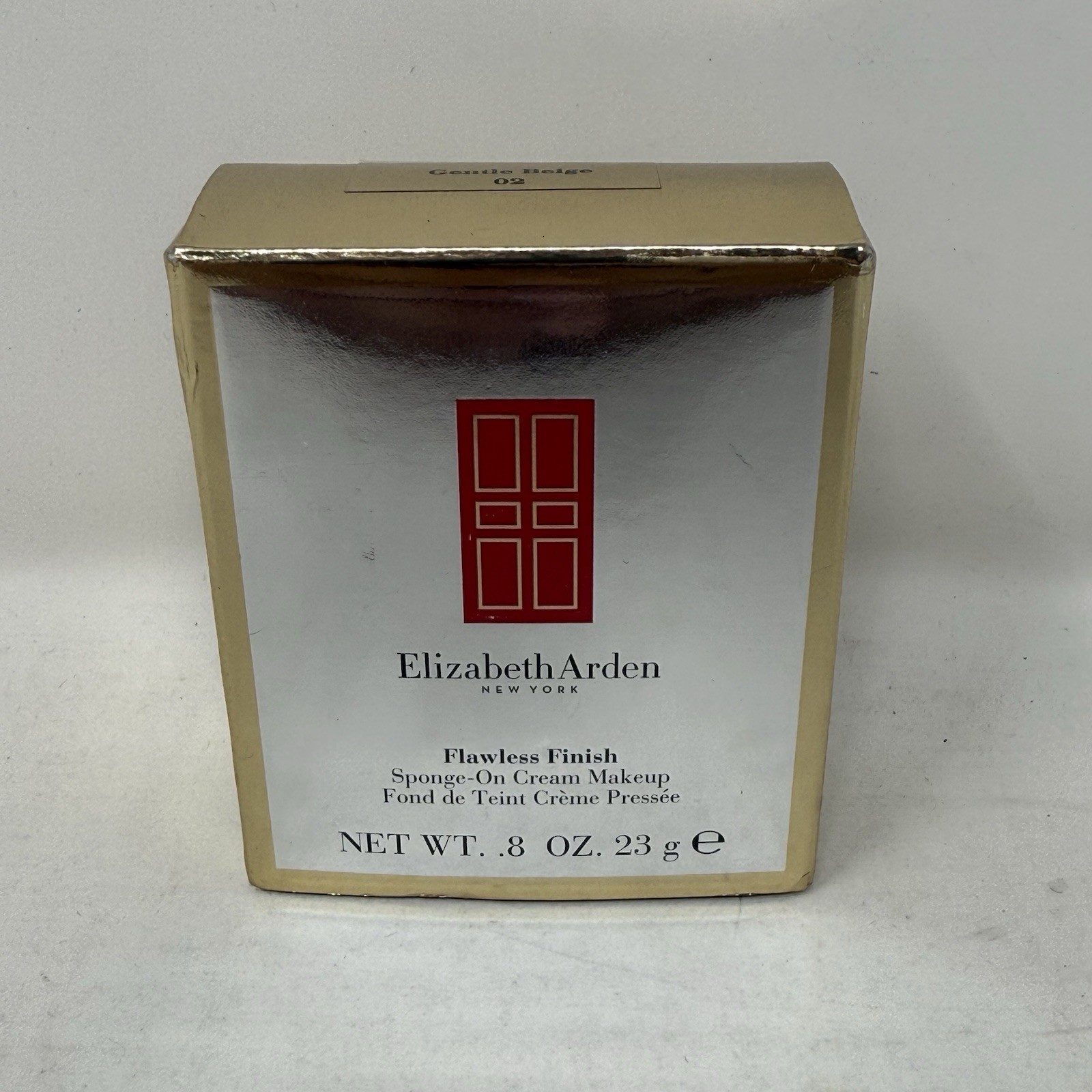 Elizabeth Arden Flawless Finish Sponge-On Cream Makeup, Gentle Beige 02, 0.8 oz