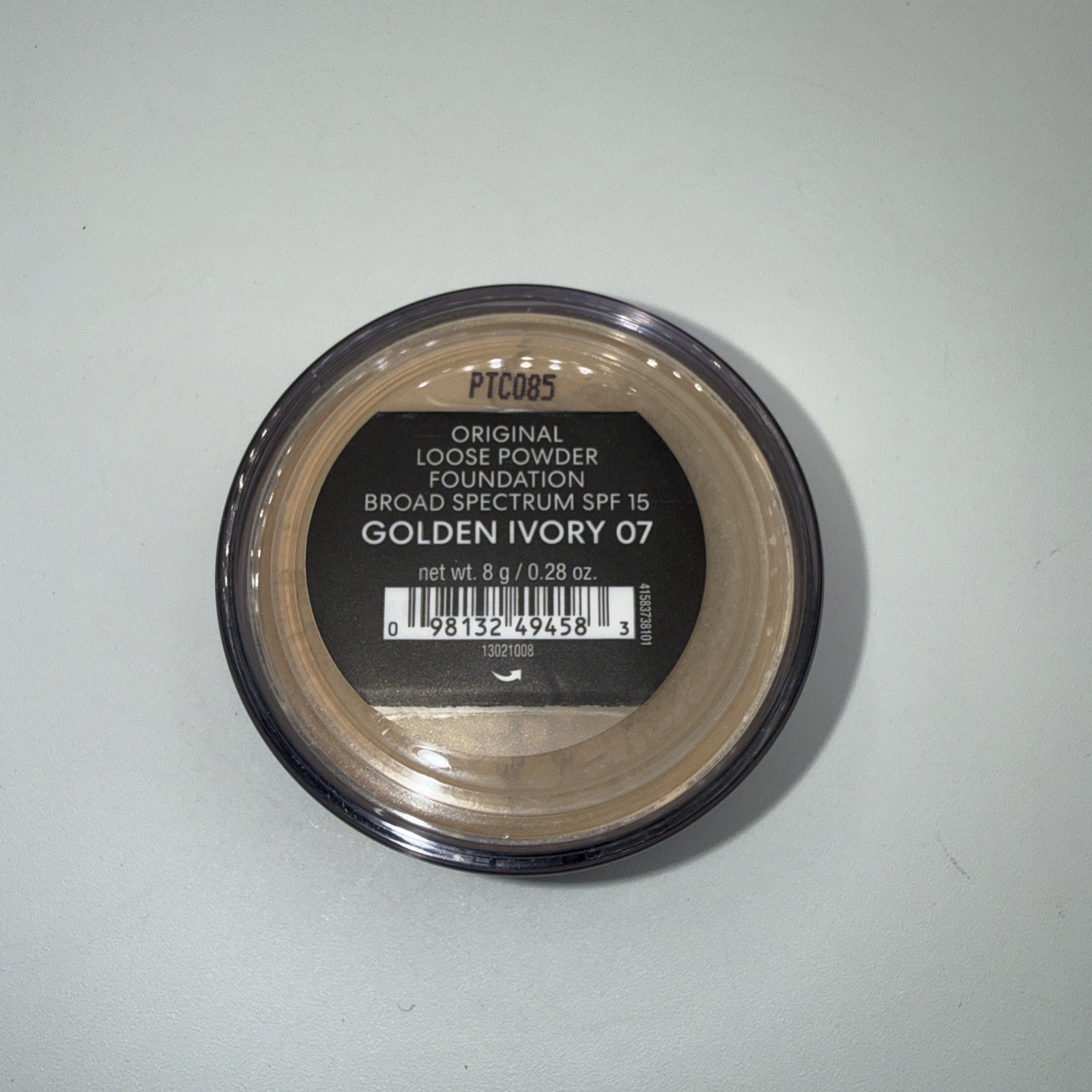 BareMinerals Original Foundation 07 Golden Ivory SPF 15 0.28oz 8g