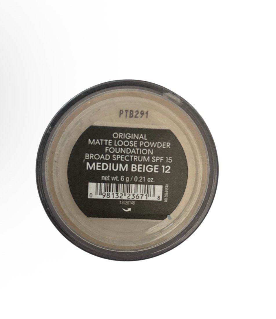 bareMinerals Matte Foundation Broad Spectrum SPF 15 Medium Beige 12 0.21 oz