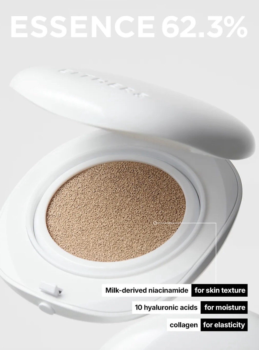 EITHER& Glow Pixel Cushion Foundation 17N Vanilla 12g / 0.42 oz SPF50+/PA+ 02/28