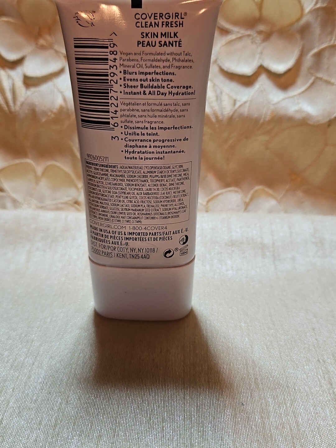 COVERGIRL-Clean Fresh-Skin Milk-NOURISHING Foundation-630 DEEP/DARK-1 FL. OZ.