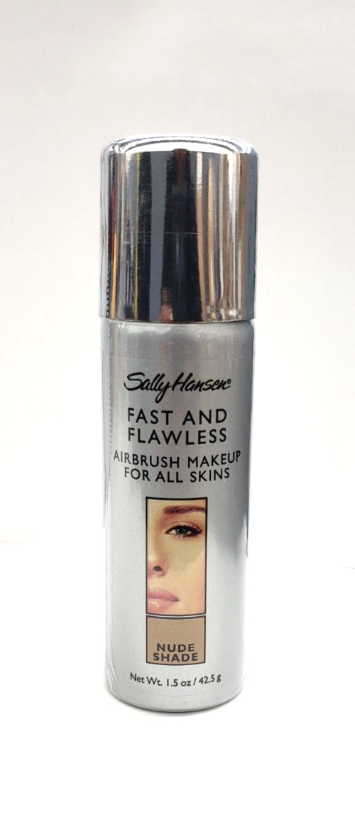 NEW Sally Hansen Fast & Flawless Airbrush Makeup -NUDE SHADE