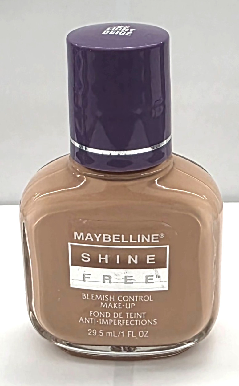 NEW Maybelline Shine Free BLEMISH CONTROL Makeup -#3 Light Beige