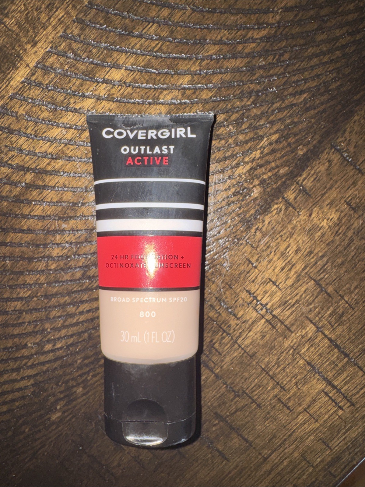 CoverGirl-Outlast-Active 24hr Foundation #800 FAIR IVORY-1 OZ.-NEW! READ!