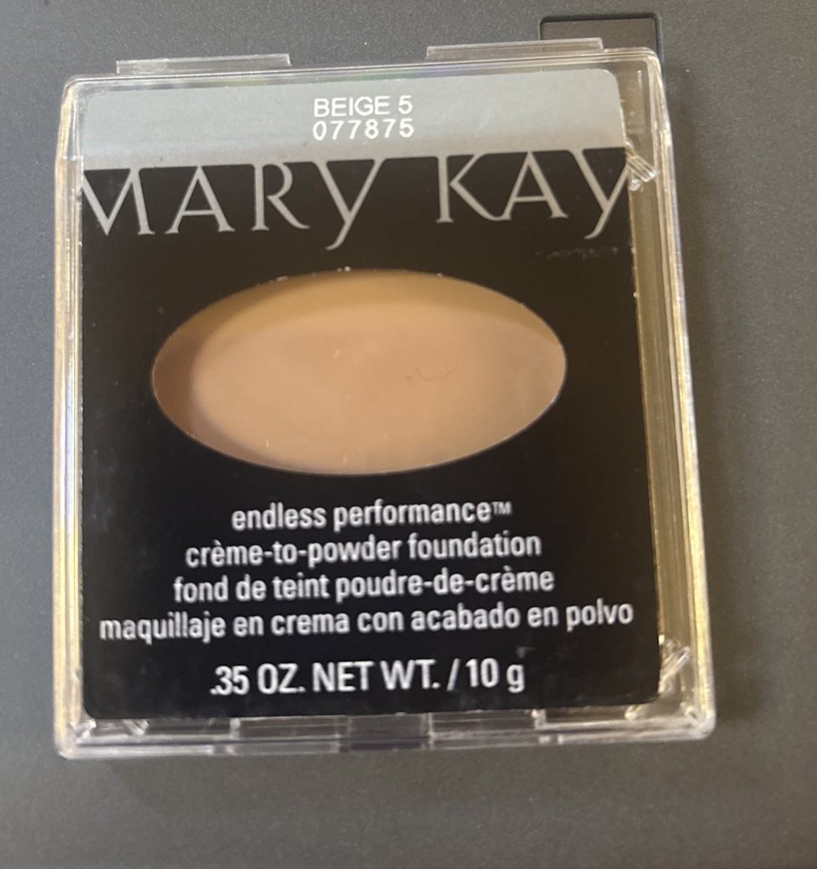 Mary Kay BEIGE 5 Endless Performance Creme to Powder Foundation Discontinued