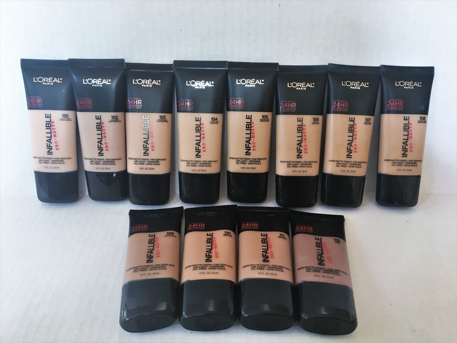 L’Oreal Infallible Pro-Matte 24hr Foundation You Choose Shade THIS IS BLACK TOP