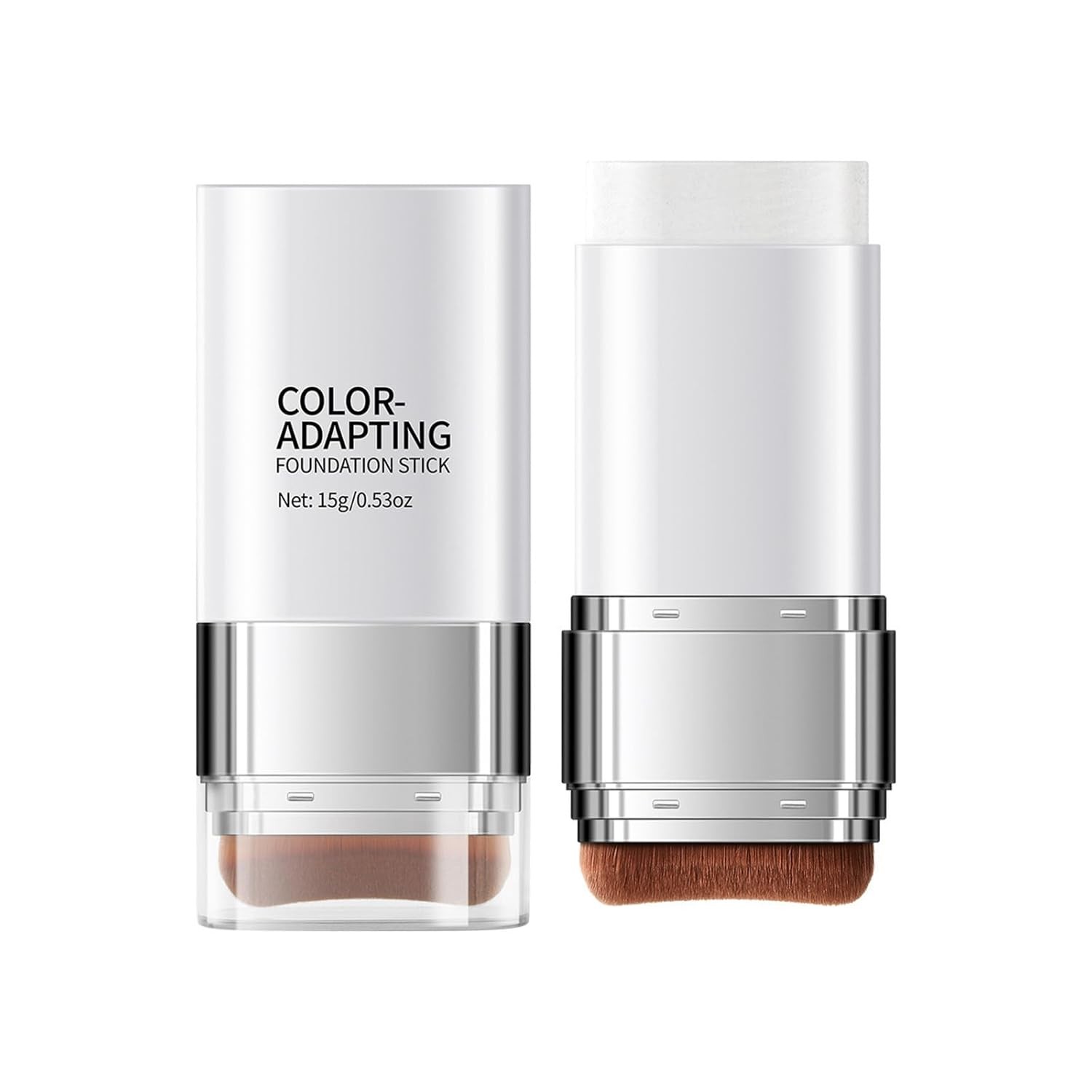 Color Changing Foundation Stick, Face Makeup for Most Skin Types, Natural Finish