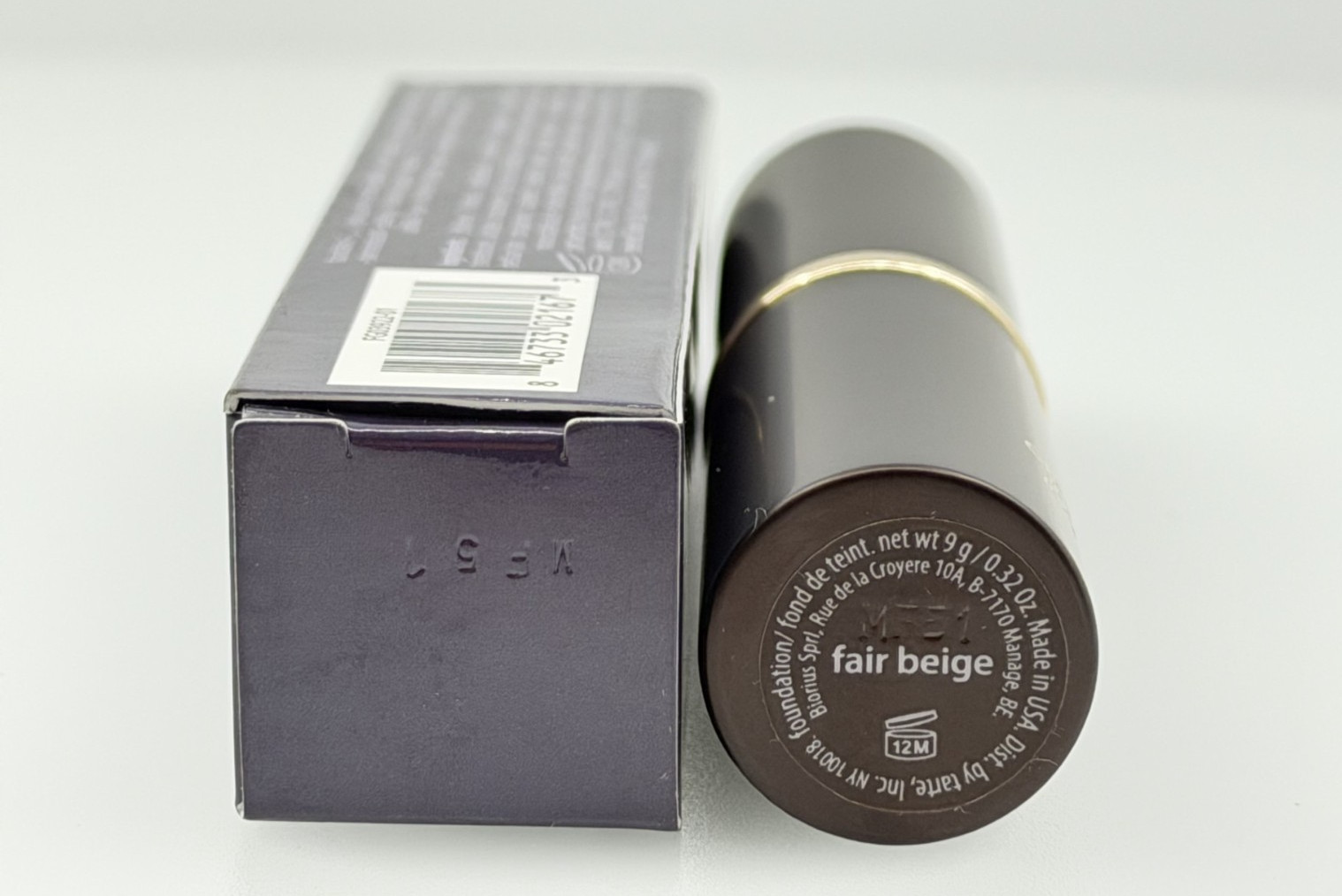 Tarte Clay Stick Foundation – Fair Beige – Full Size 9g / 0.32oz – New Authentic
