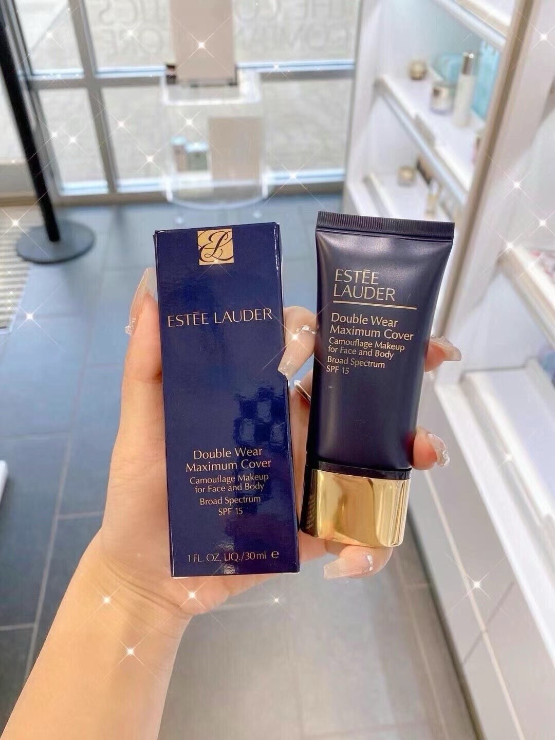 Estée Lauder Double Wear Maximum Cover Camouflage Makeup SPF 15 – 1N1 Ivory…