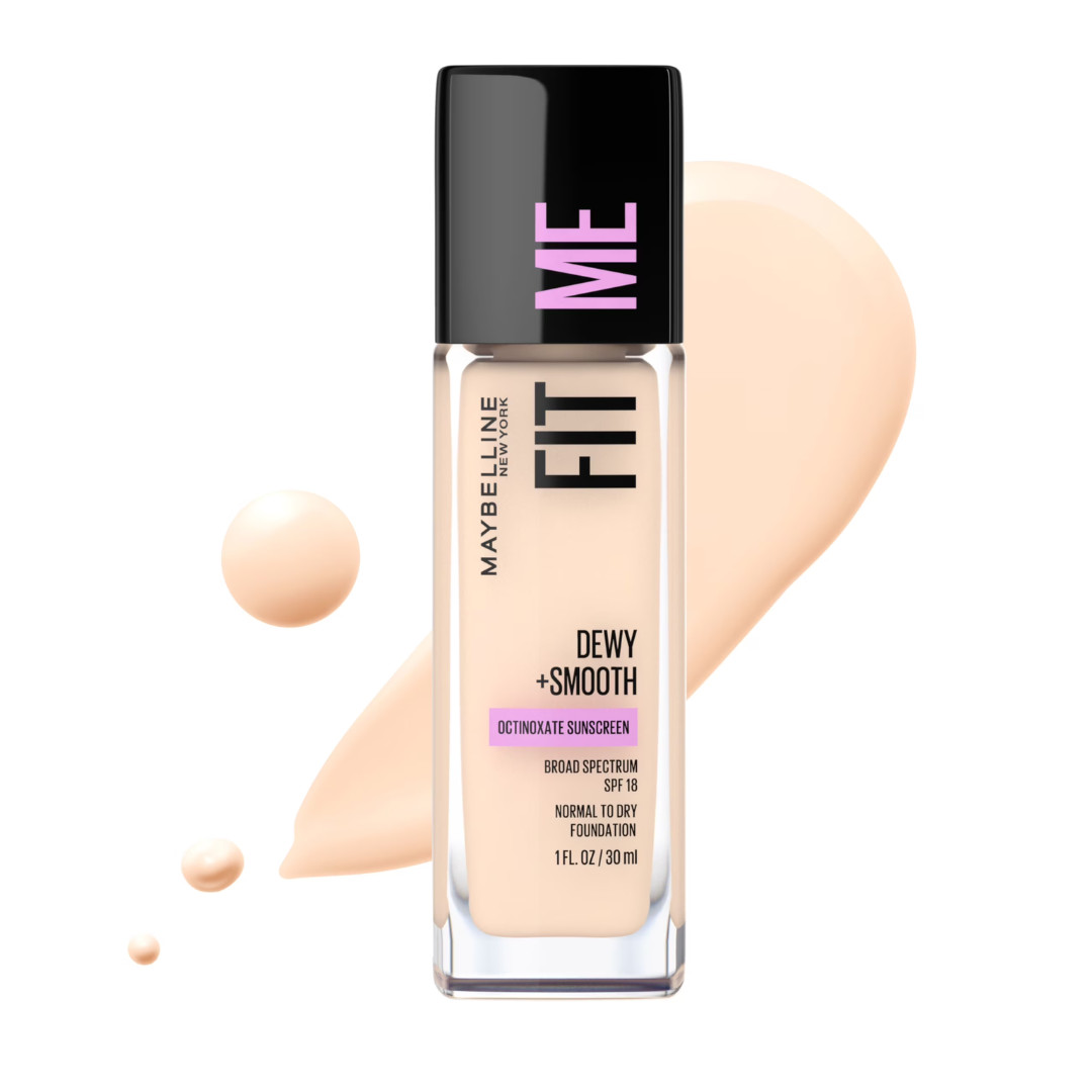 Maybelline Fit Me Normal To Dry Dewy + Smooth Foundation YOU CHOOSE (L51)