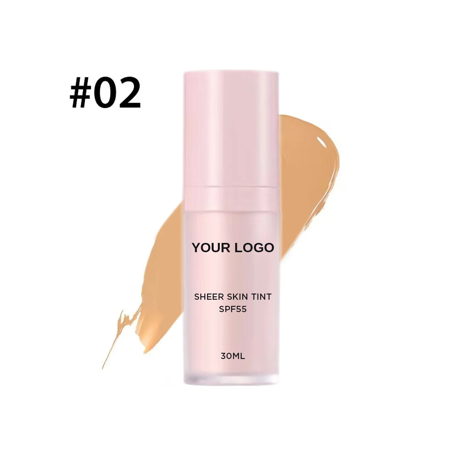 OEM Custom Sunscreen Vegan Moisturizer Concealer Liquid Foundation Private Label