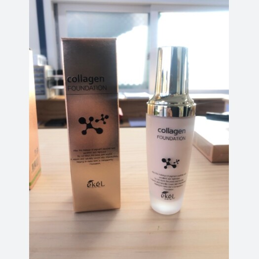 Bright Radiant Complexion Collagen Foundation 50ml #21 Light Beige Korea Made