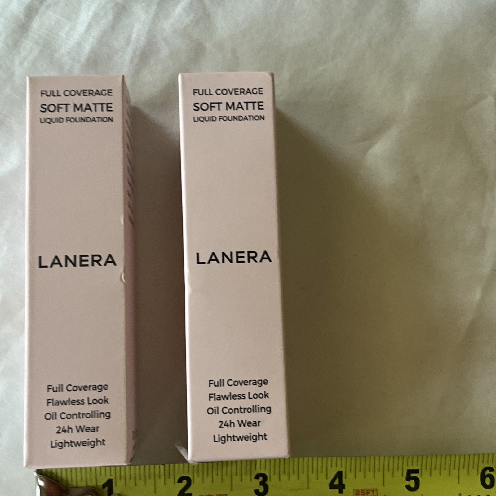Lanera Soft Matte Liquid Foundation L2 & L3 Bundle Set – New In Box NIB Sealed
