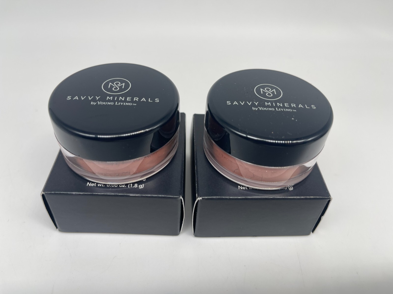 TWO Young Living Savvy Minerals Blush Powder SERENE 0.06 oz Authentic New Sealed