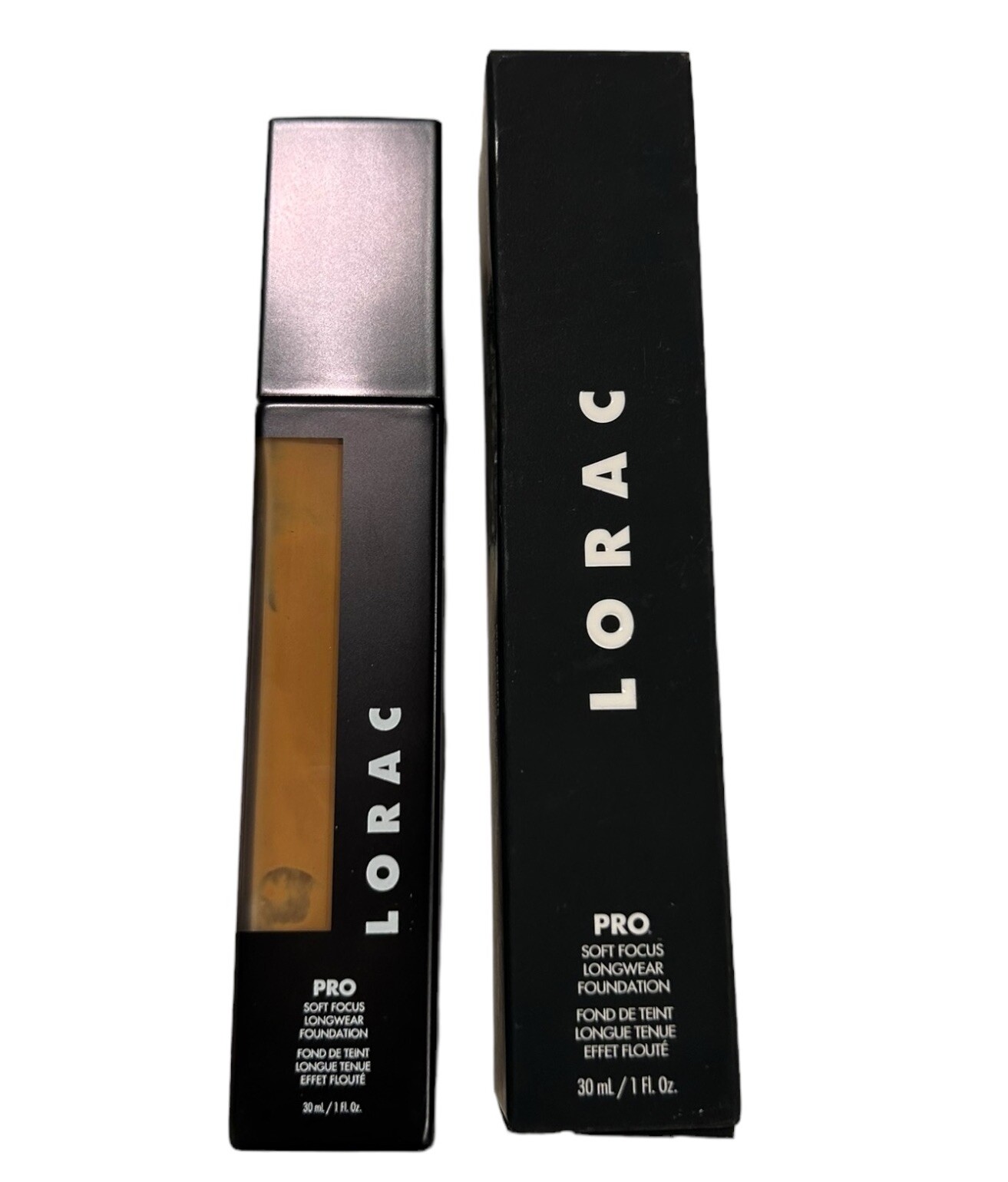 LORAC PRO Soft Focus Longwear Foundation 18 MEDIUM DARK 1oz – New In Box