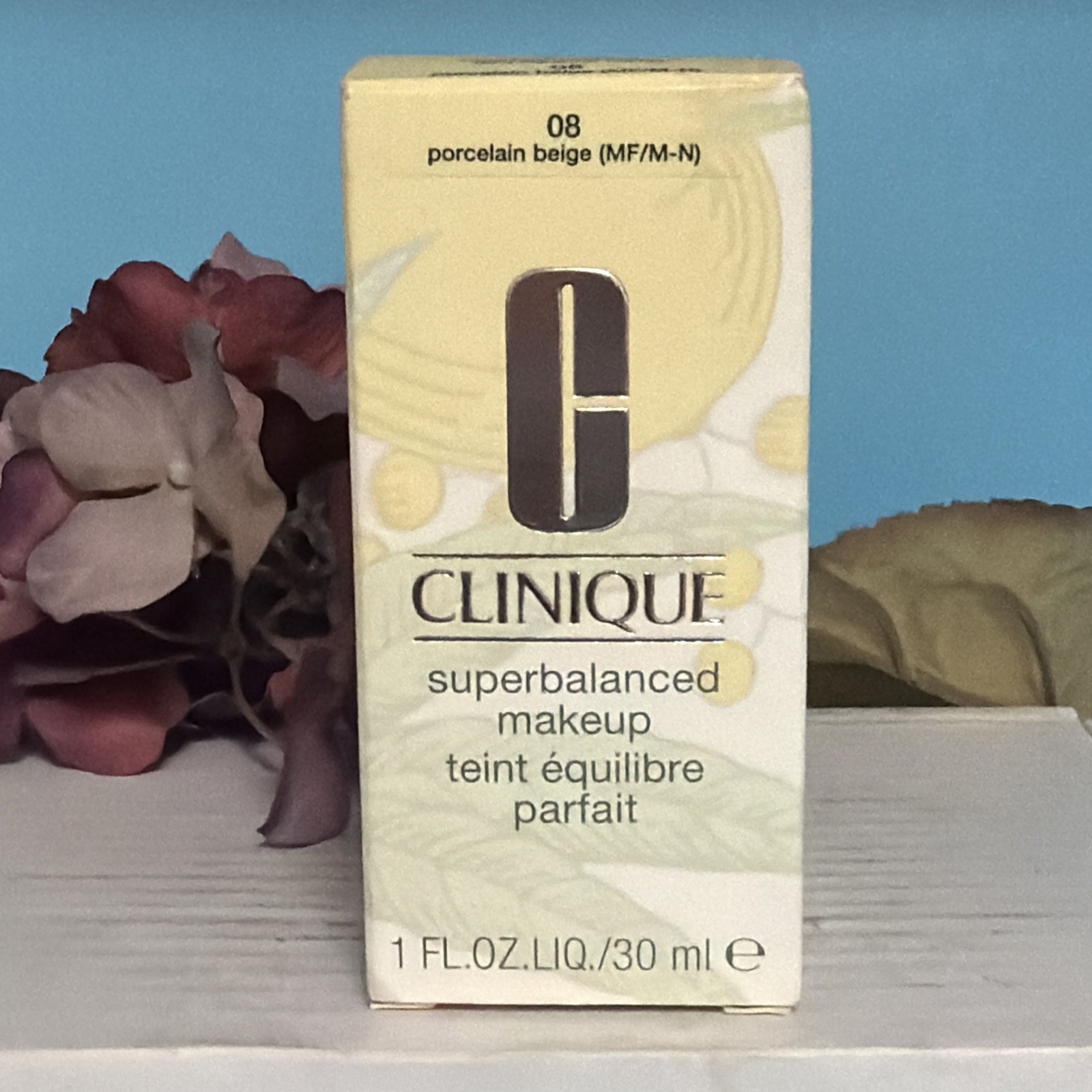 Clinique Superbalanced Makeup 08 Porcelain Beige 1 oz 30 mL Natural Finish O-18