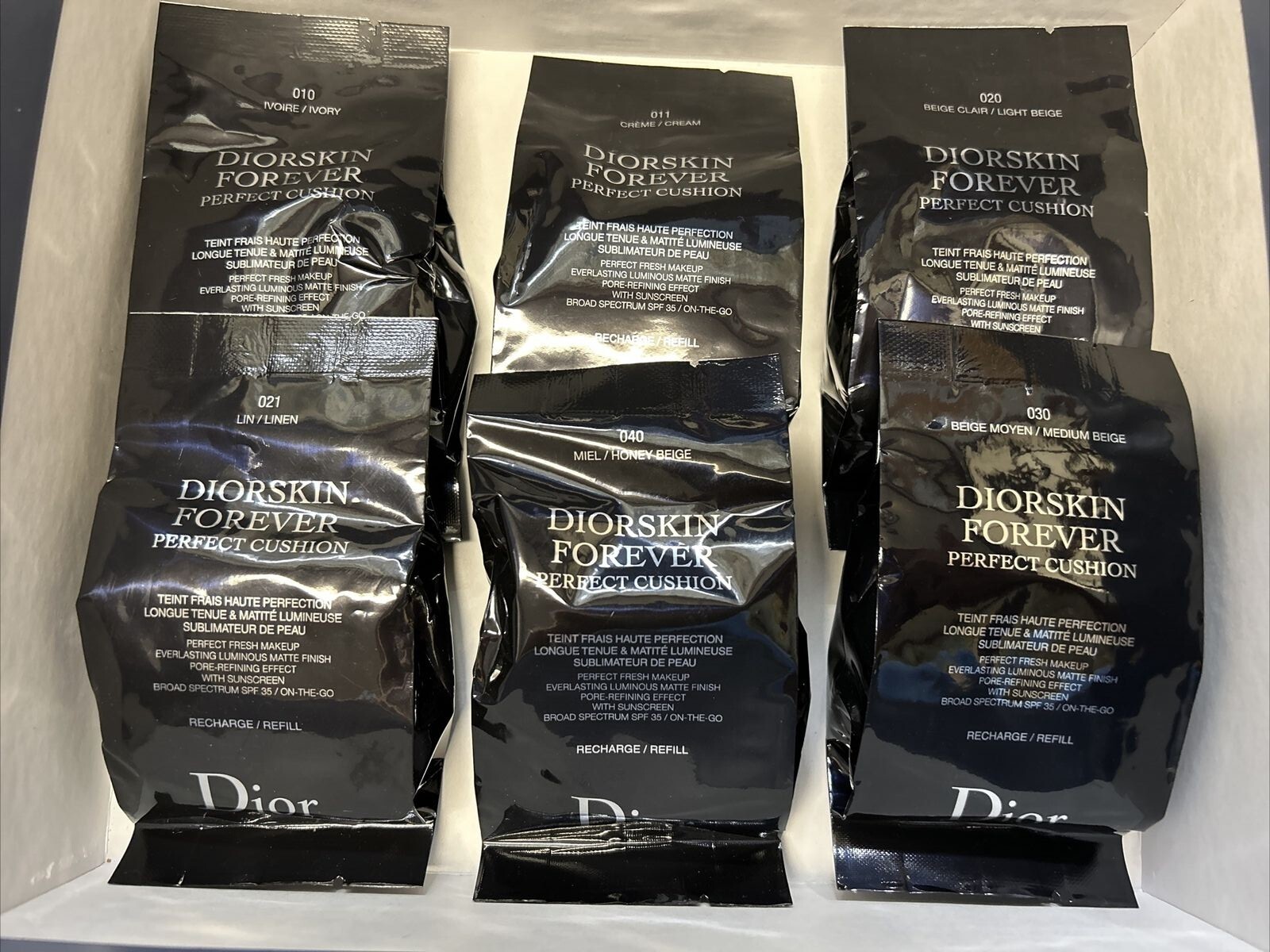 Dior PERFECT CUSHION FOUNDATION Refill Diorskin Forever 0.52 oz