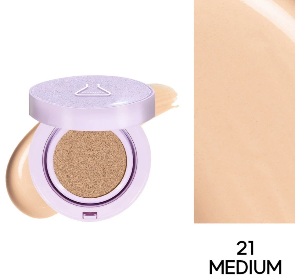 BEAUTILAB CoverX Glassy Skin Cushion Semi-Matte Controls oil Glowing finish 15g.
