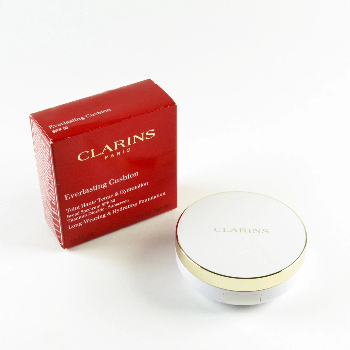 Clarins Everlasting Cushion SPF50 Long-Wearing & Hydrating Foundation #108 Sand