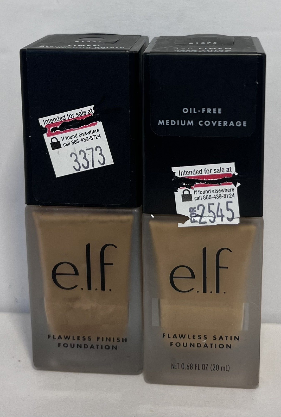elf flawless satin foundation 320 Linen 2pc- Medium Coverage- 0.68oz