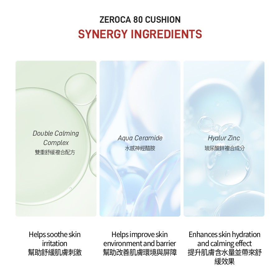 DERMAGENCY Zeroca 80 Cushion 15g