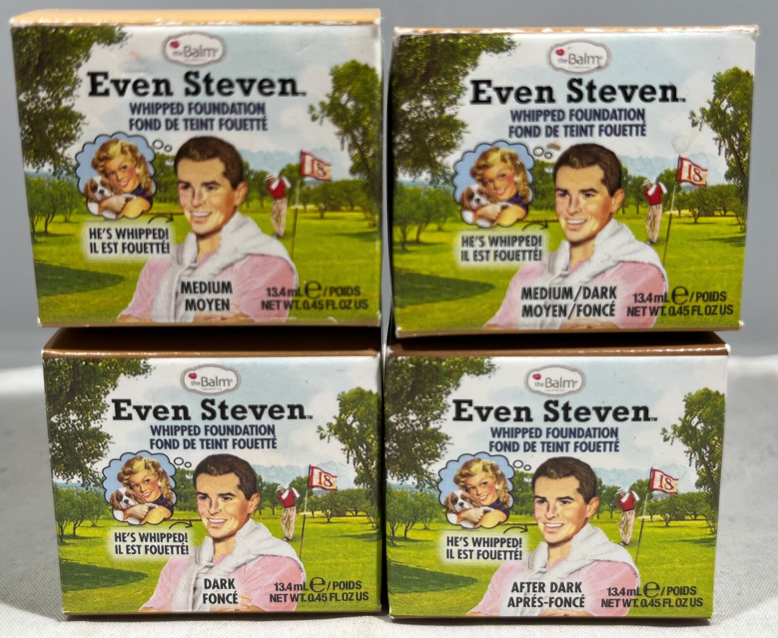 The Balm Cosmetics Even Steven Whipped Foundation, 0.45 oz – CHOOSE COLOR!