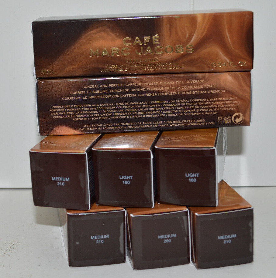 Marc Jacobs Cafe Extra Shot Caffeine Concealer & Foundation 16ml. /0.54fl oz.