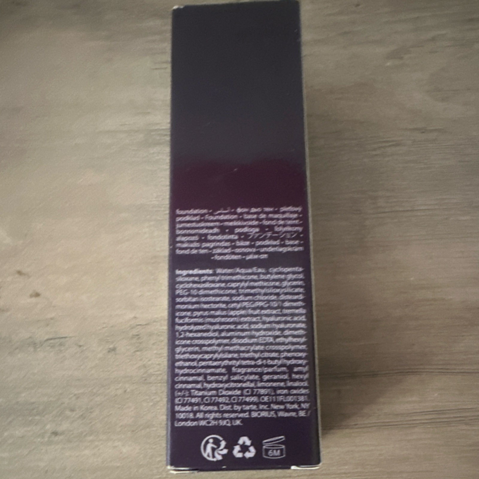 tarte Face Tape Foundation Full Coverage Matte OMD1 1 fl oz Cruelty-Free Vegan