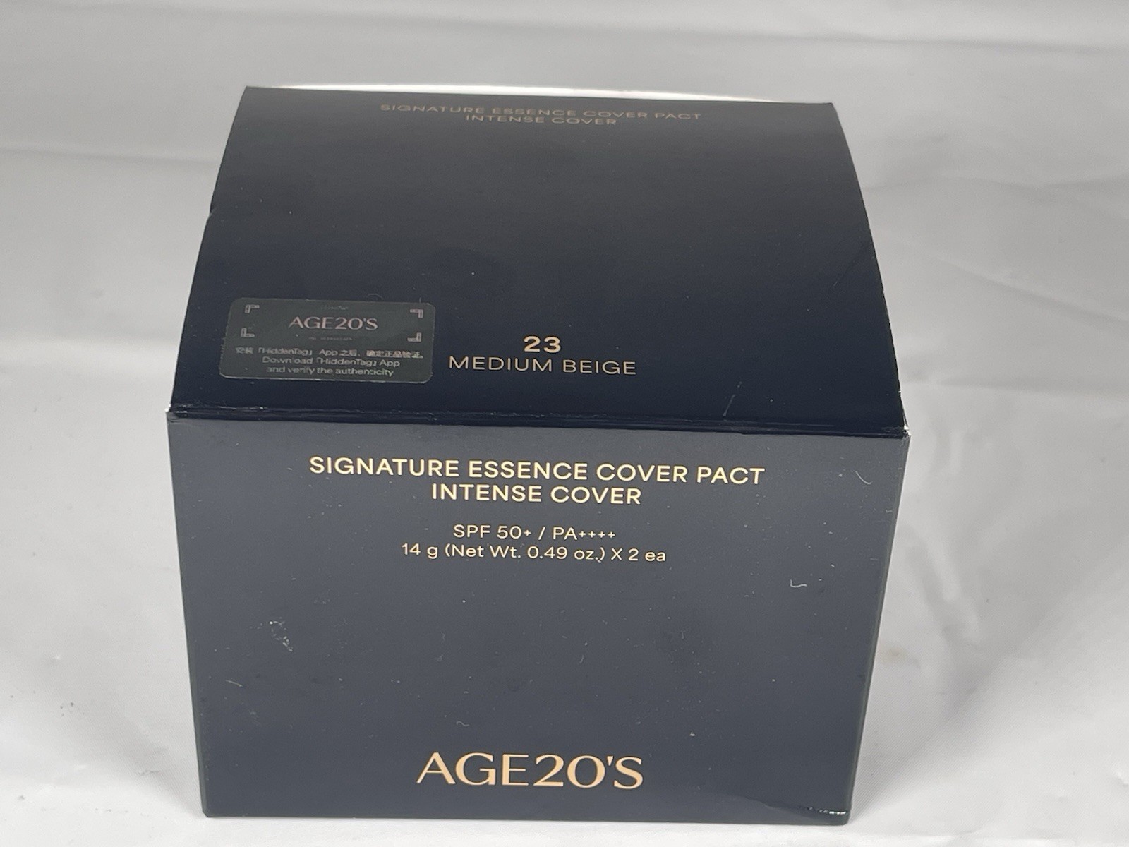 AGE 20’s Signature Essence Cover Pact Intense Cover 23 Medium Beige