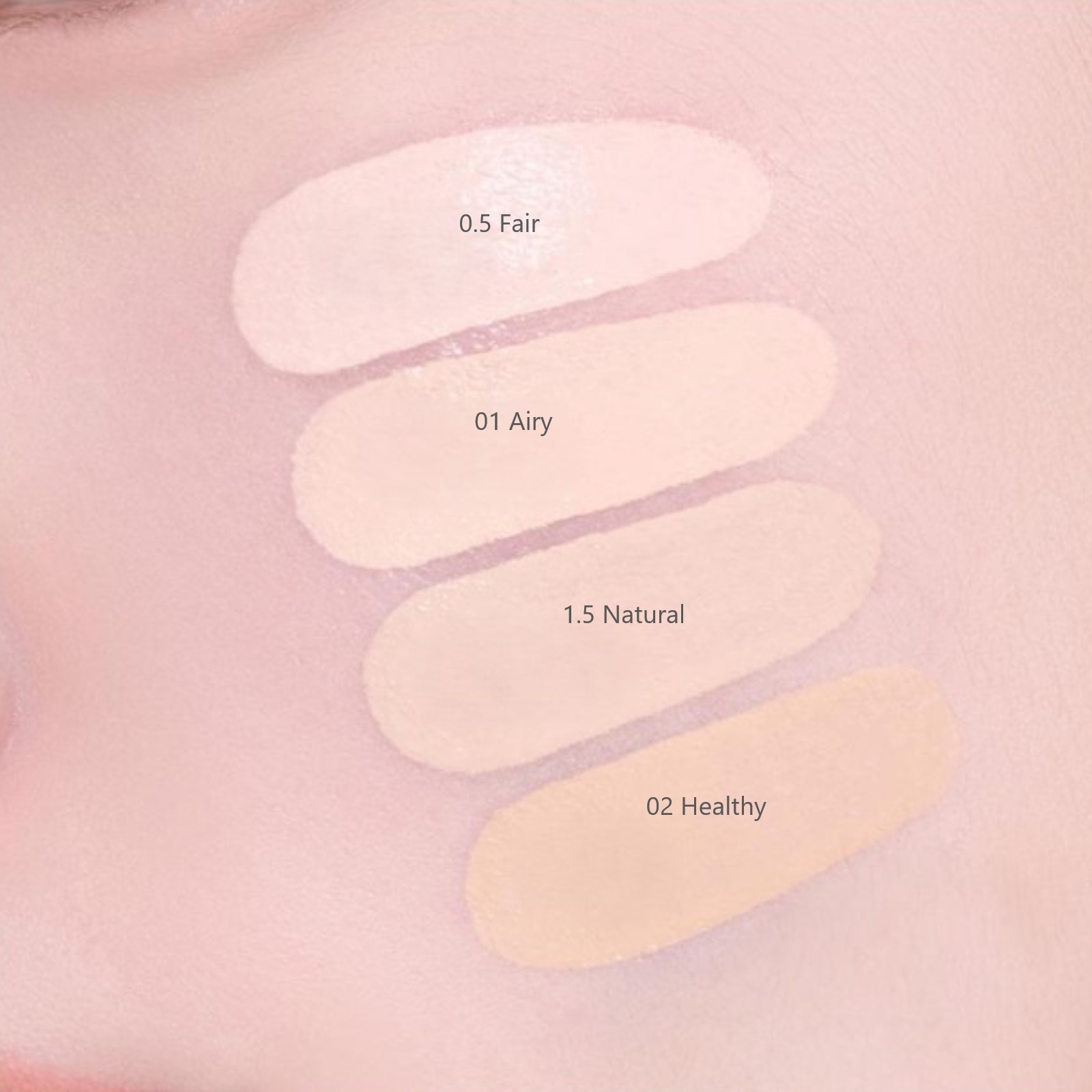 AMUSE Airy Pore Cover Cushion SPF 50+ PA++++ 15g+Refill 15g 2025 S/S K-Beauty