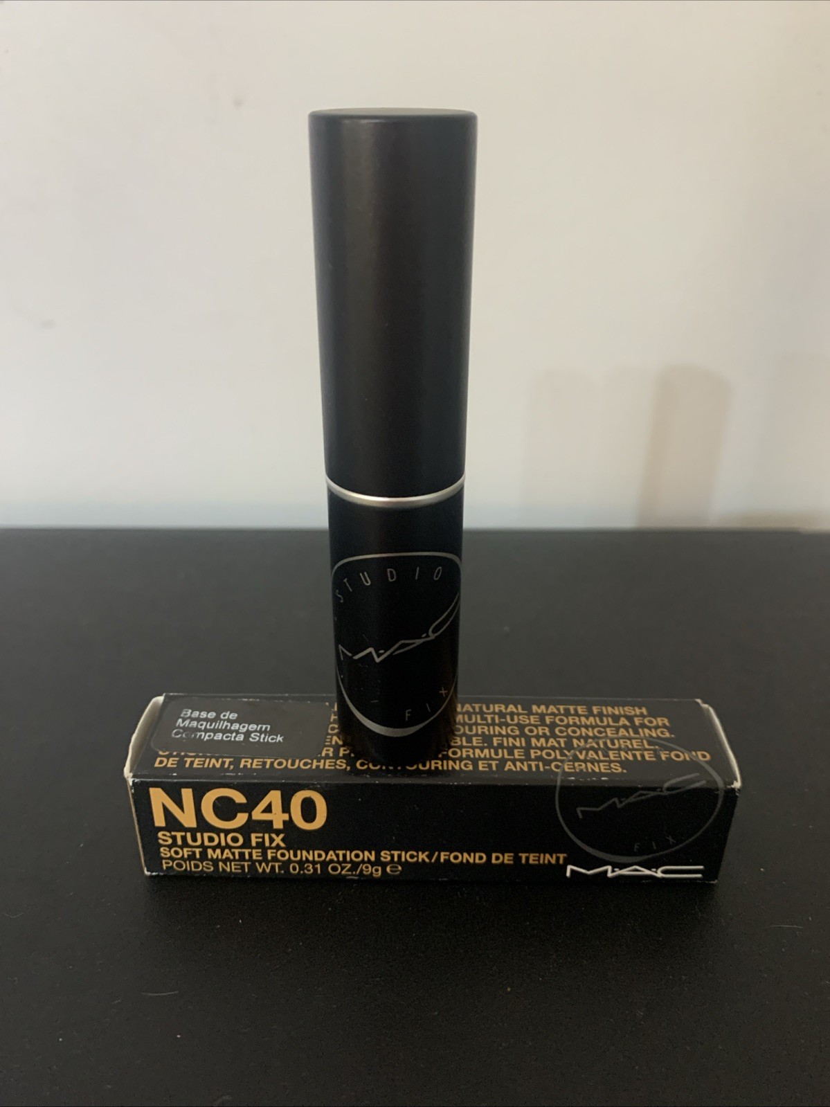 MAC Studio Fix Soft Matte Foundation Stick – Shade NC40 – 9g / 0.31 oz