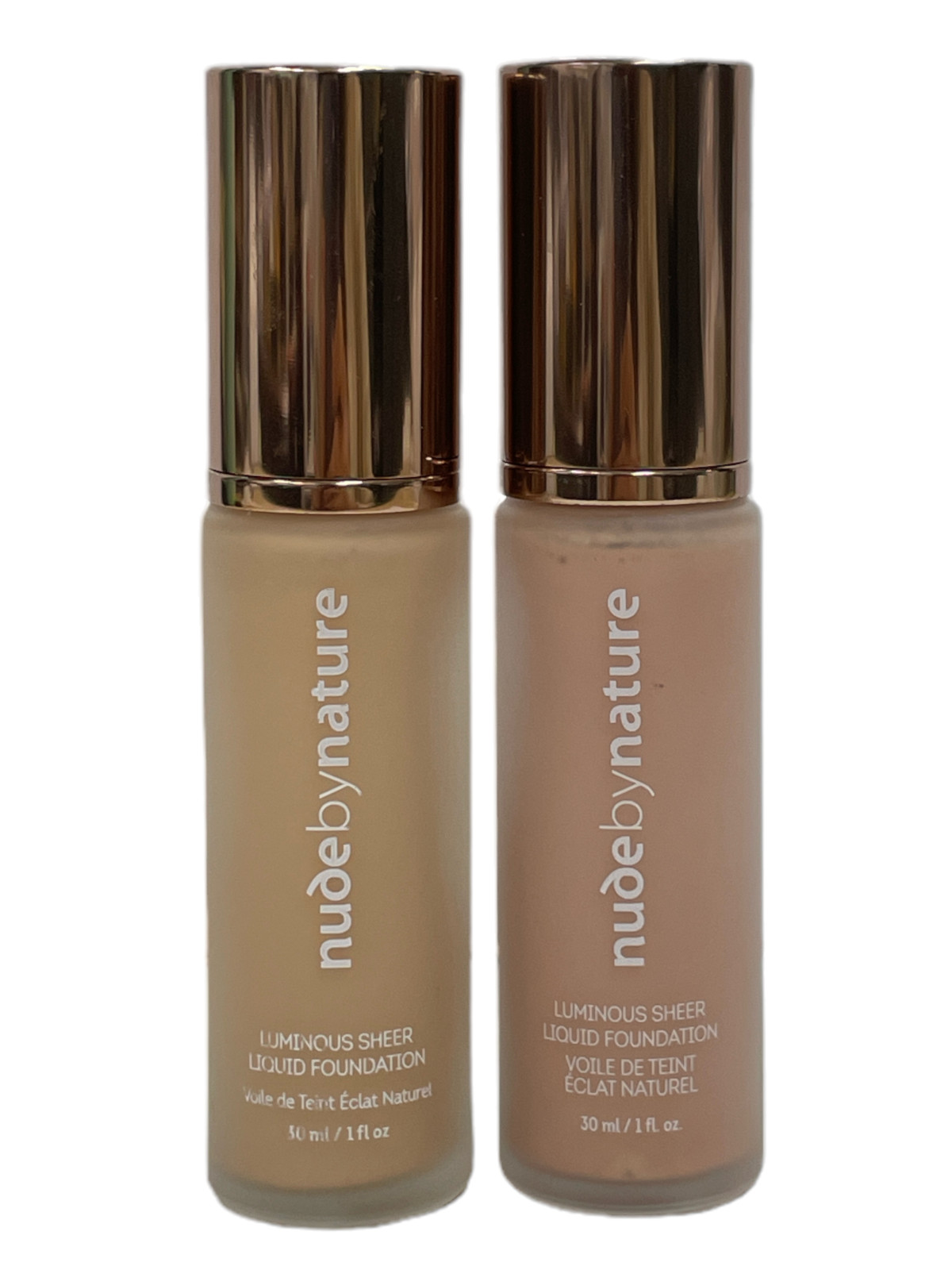 Nude By Nature Luminous Sheer Liquid Foundation (30ml/1fl) NEW! You Pick! Wo/B