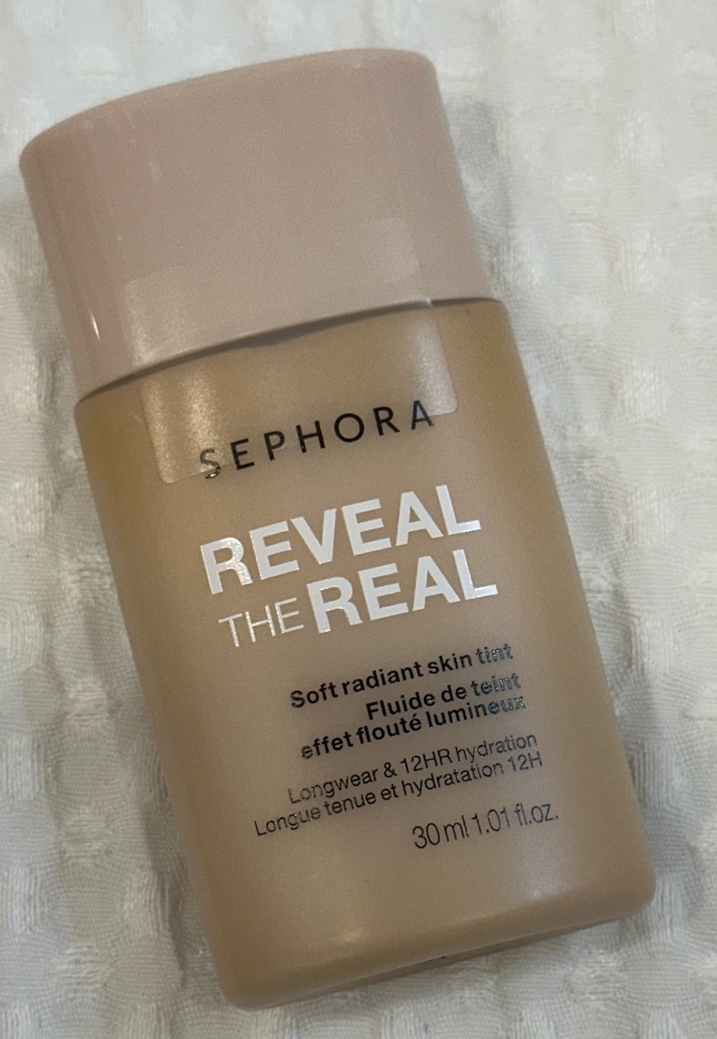 SEPHORA Reveal The Real 12HR Soft Radiant Skin Tint~SHADE 150Y~Sealed~Full Size