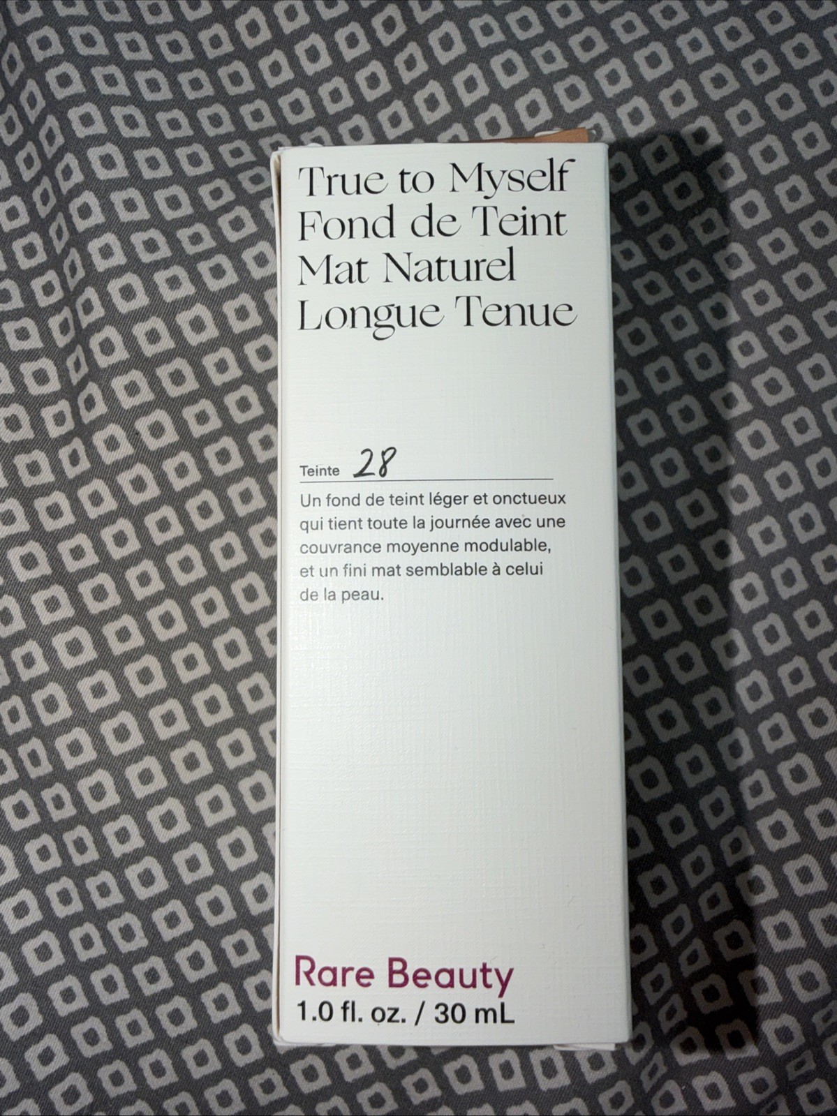 Rare Beauty True to Myself Natural Matte Longwear Foundation Shade Medium cool