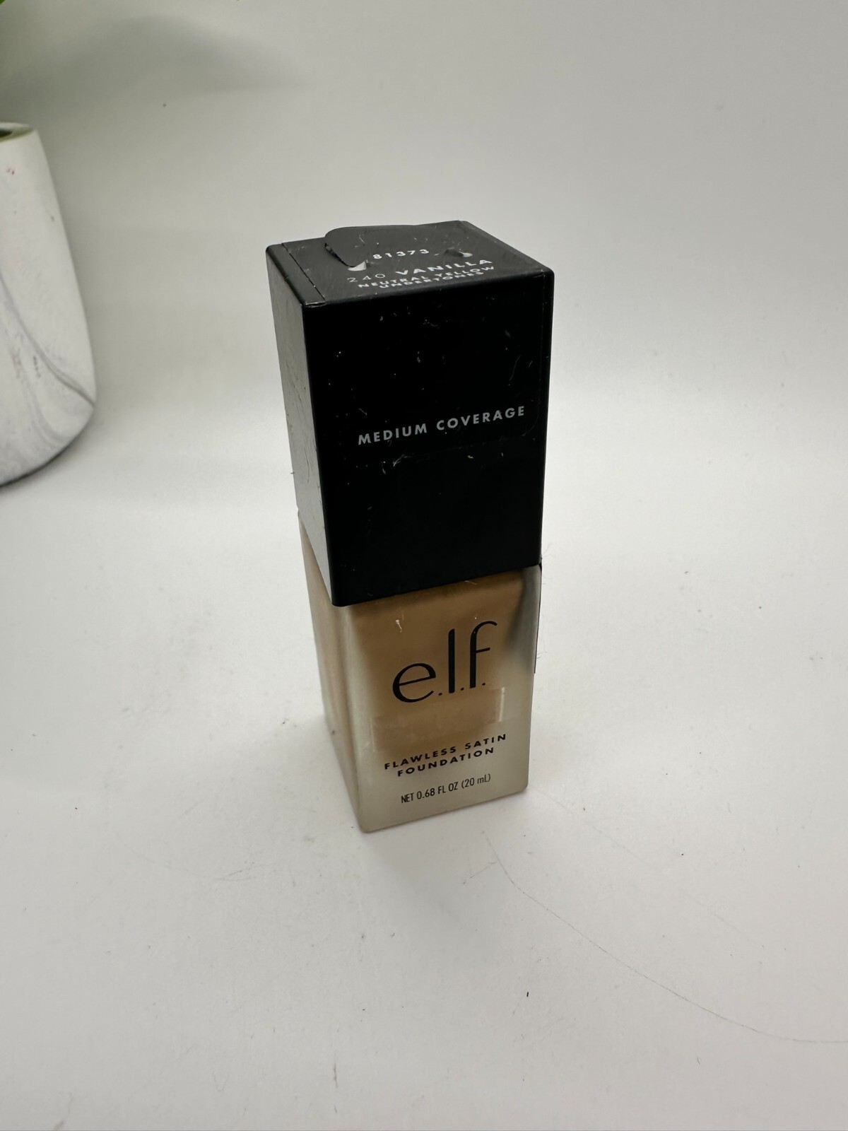e.l.f. Flawless Satin Foundation, #81373, Medium Coverage 240 VANILLA – No Box