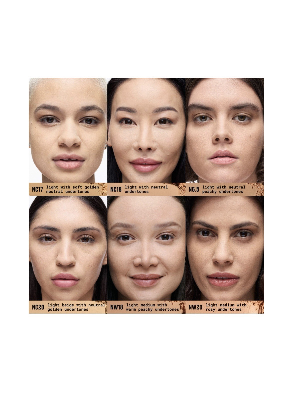 Mac NC20 Studio Fix Powder Plus foundation light beige neutral golden undertones