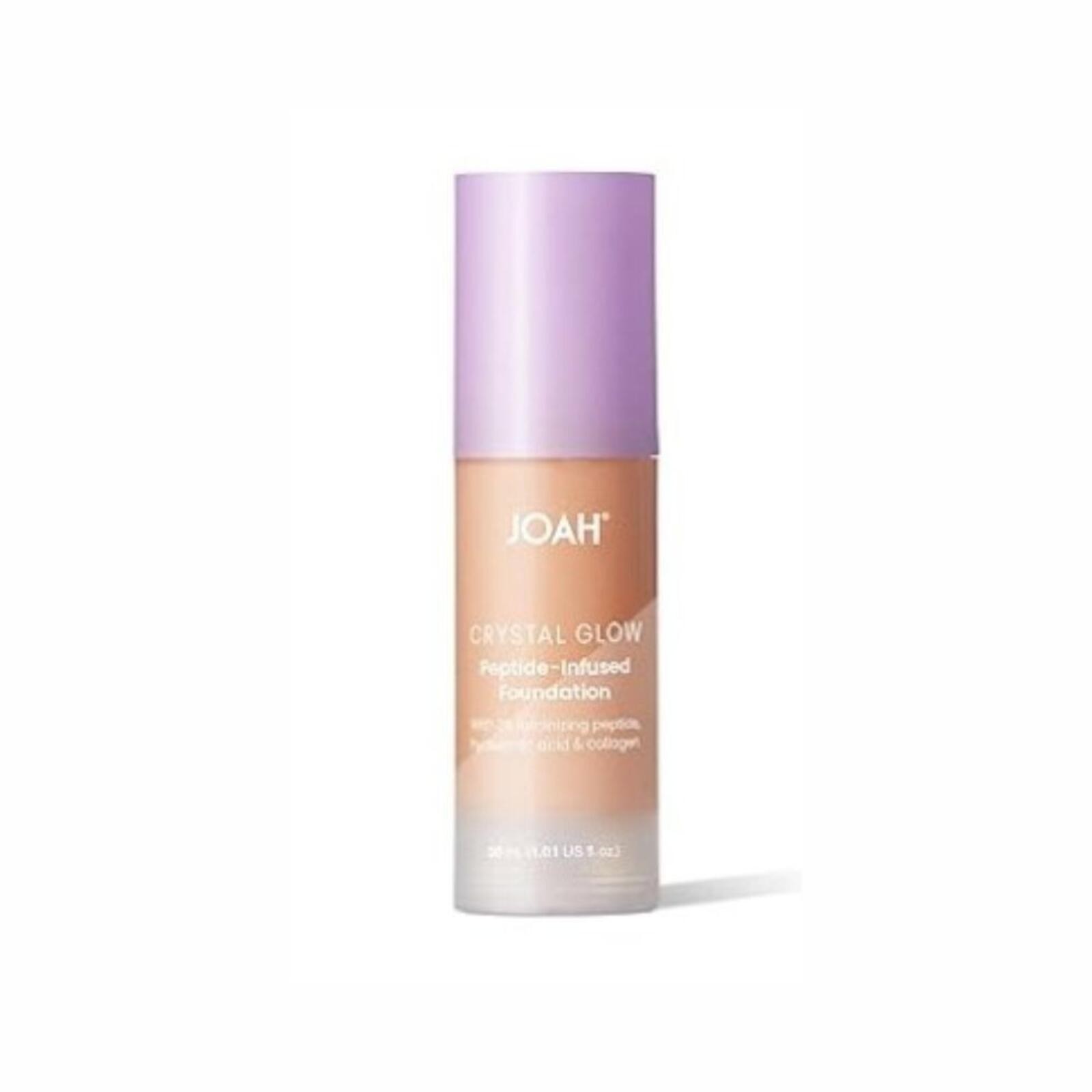 JOAH CRYSTAL GLOW FOUNDATION PEPTIDE INFUSED MC030 LIGHT MEDIUM COOL UNDERTONES