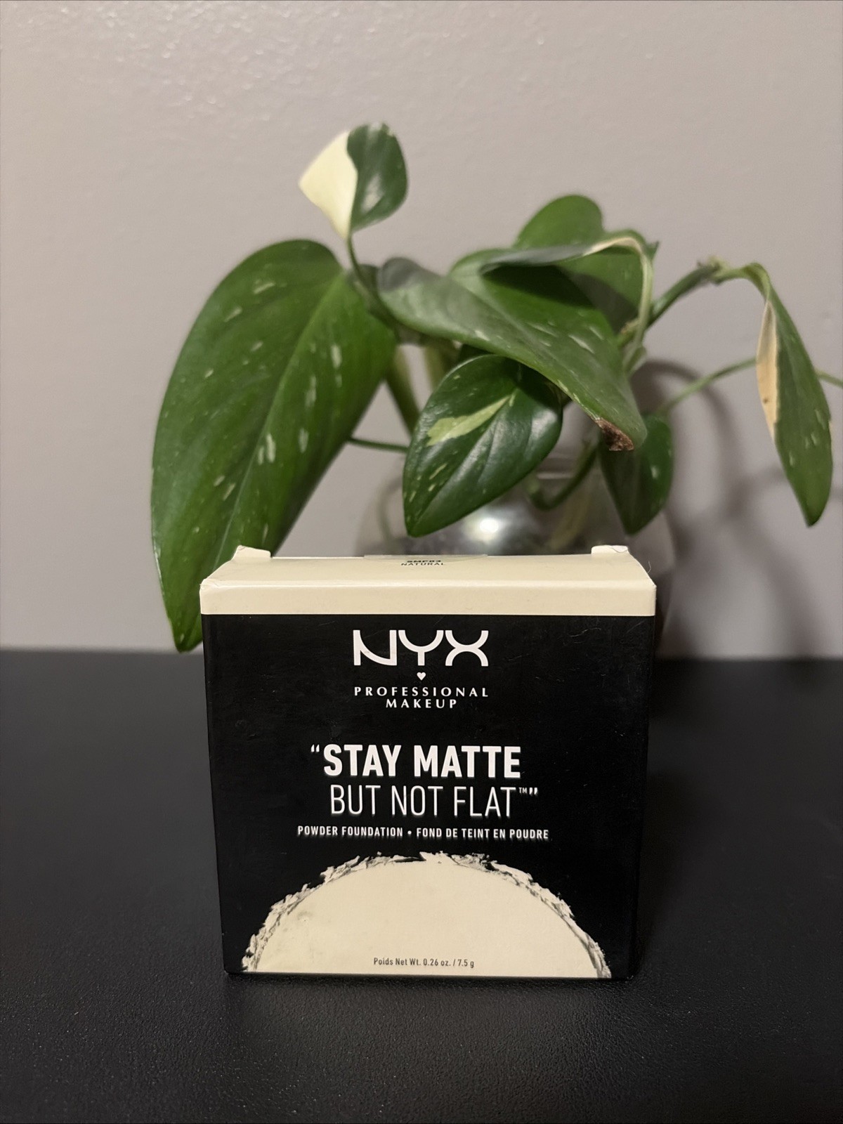 NYX Professional Makeup Stay Matte But Not Flat Powder Foundation Nude .26 Oz.