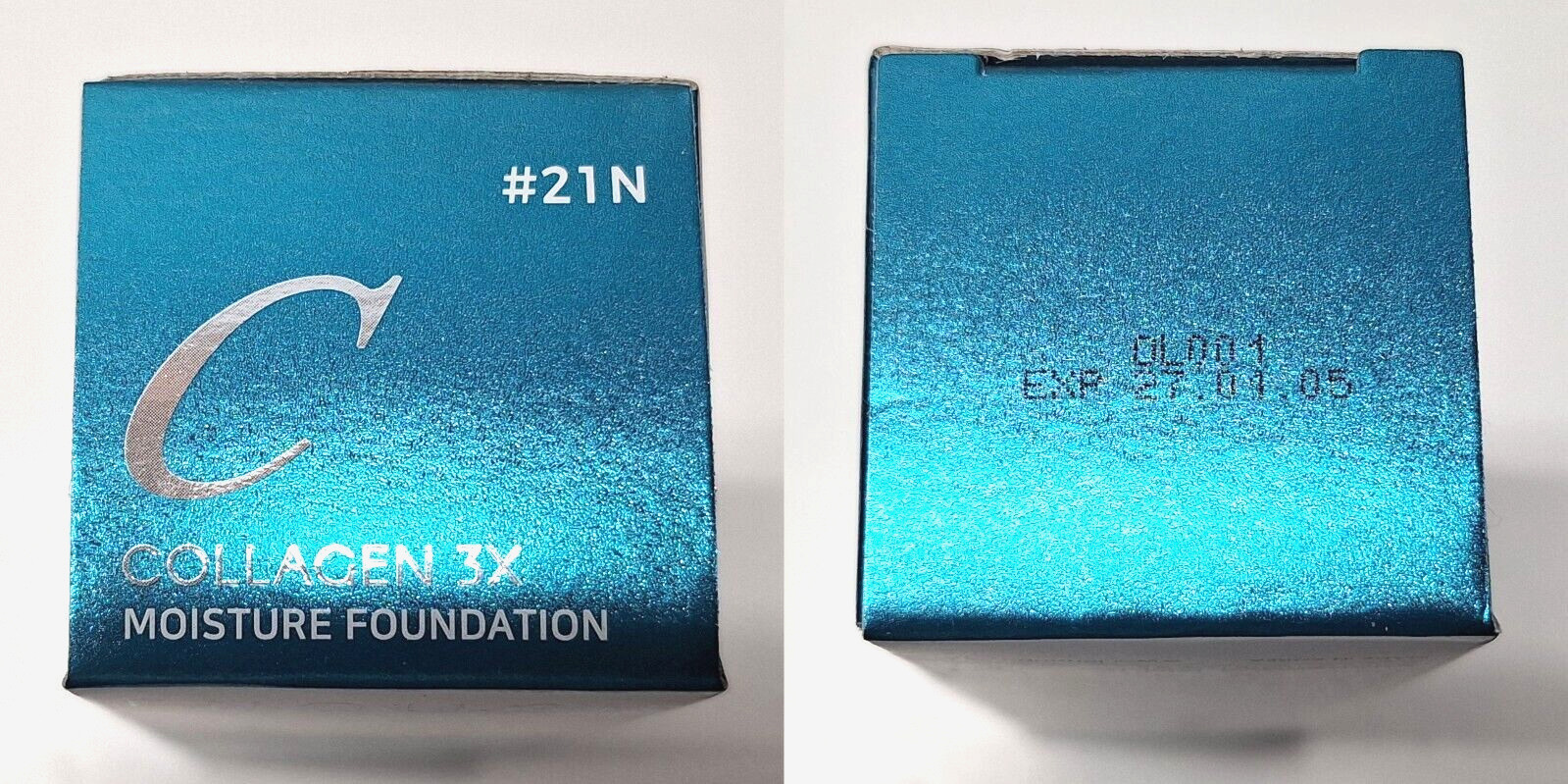 Enough Collagen 3X Moisture Foundation 21N Clear Beige SPF15 3.38oz K-Beauty