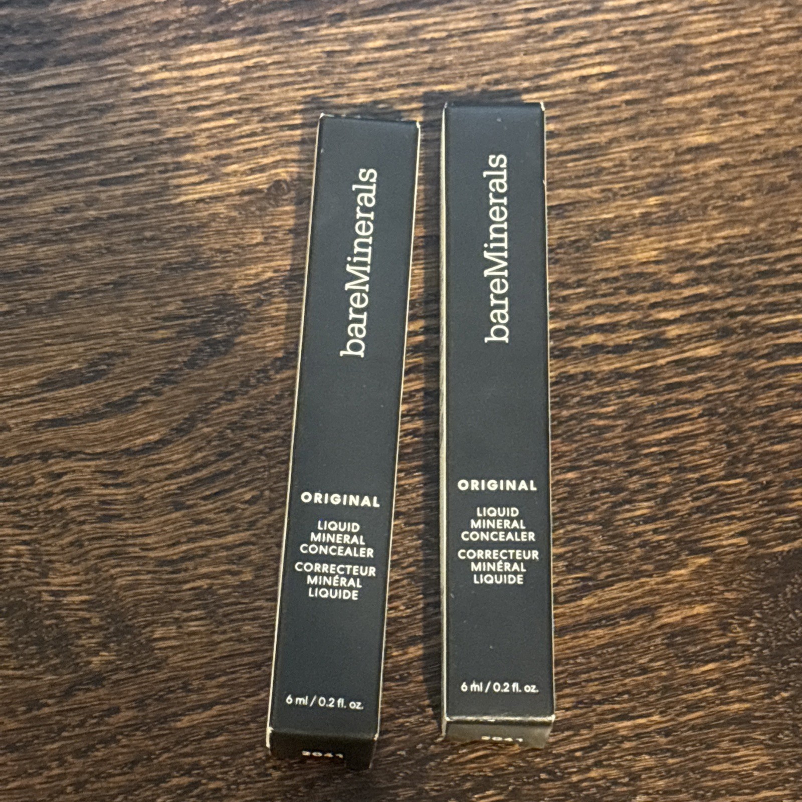 *LOT Of 2* bareMinerals Original Liquid Concealer Medium/Tan 3.5C 0.2 oz NIB
