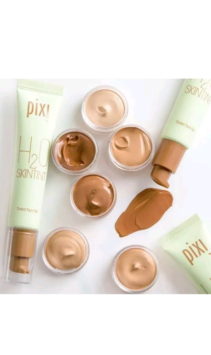 Pixi Beauty H2O SkinTint Tinted Face Gel, 1.2 fl oz / 35 ml, No 6 Espresso