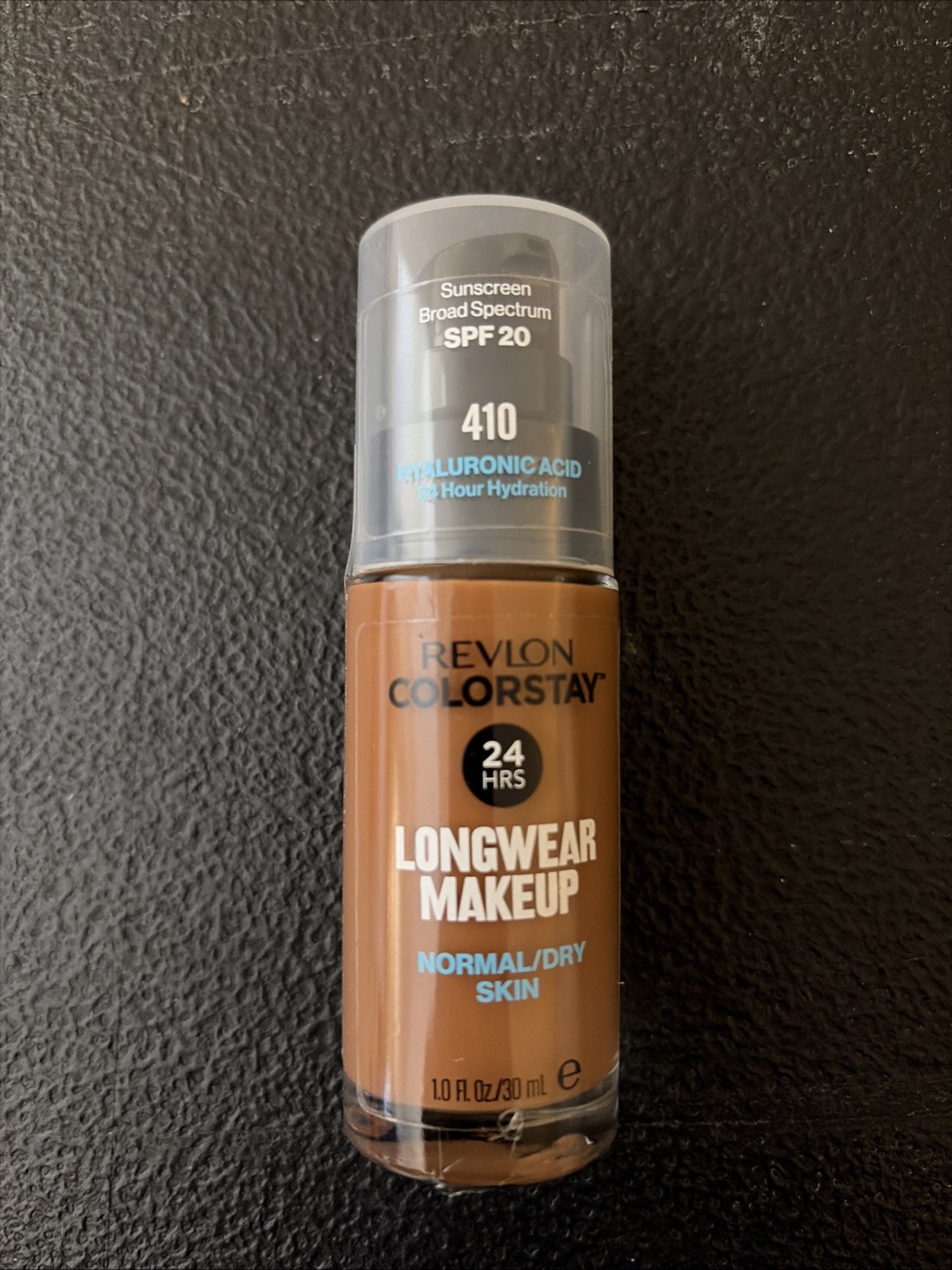 REVLON COLORSTAY 24Hrs NORMAL DRY Foundation Natural Finish 410 Cappuccino 1oz