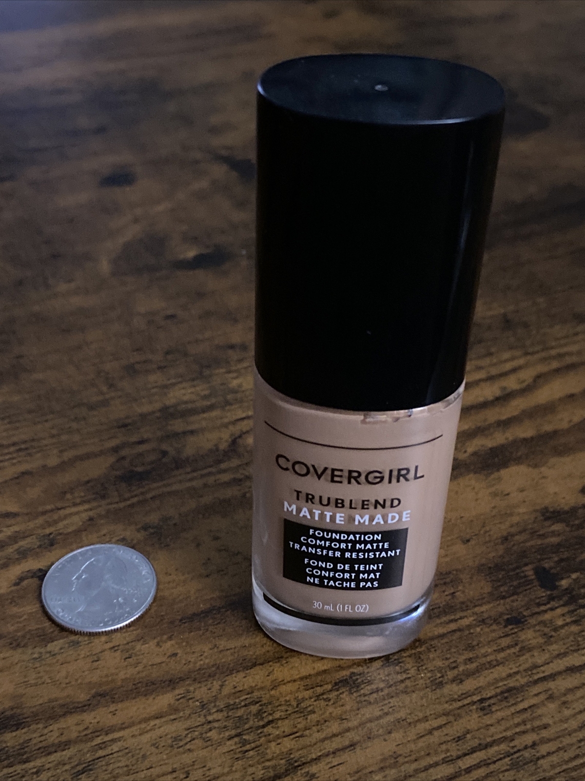 Covergirl Trublend Matte Foundation Makeup M90 Perfect Beige New