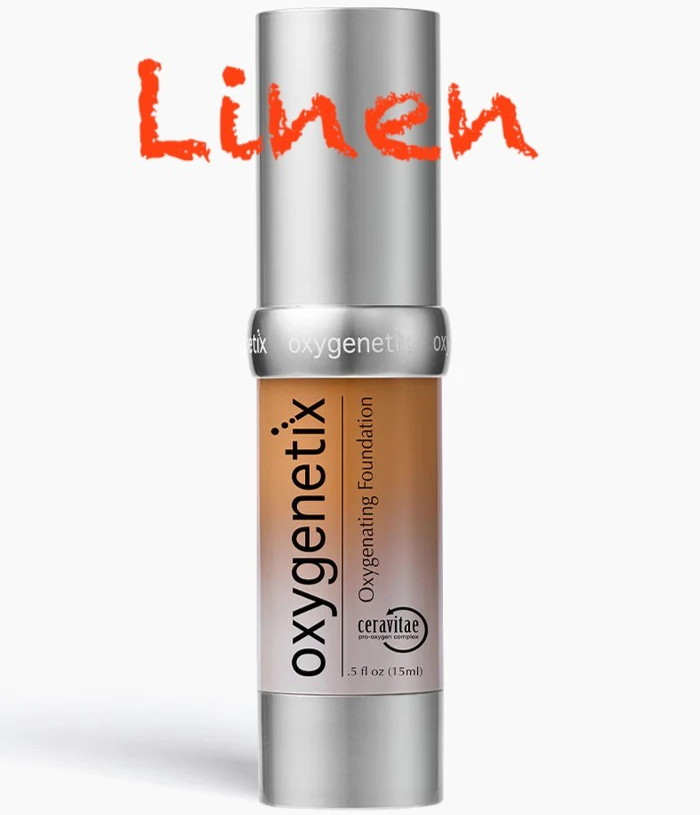 Oxygenetix Oxygenating Foundation – LINEN 15ml .5oz – EXP 05/2029 – Sealed