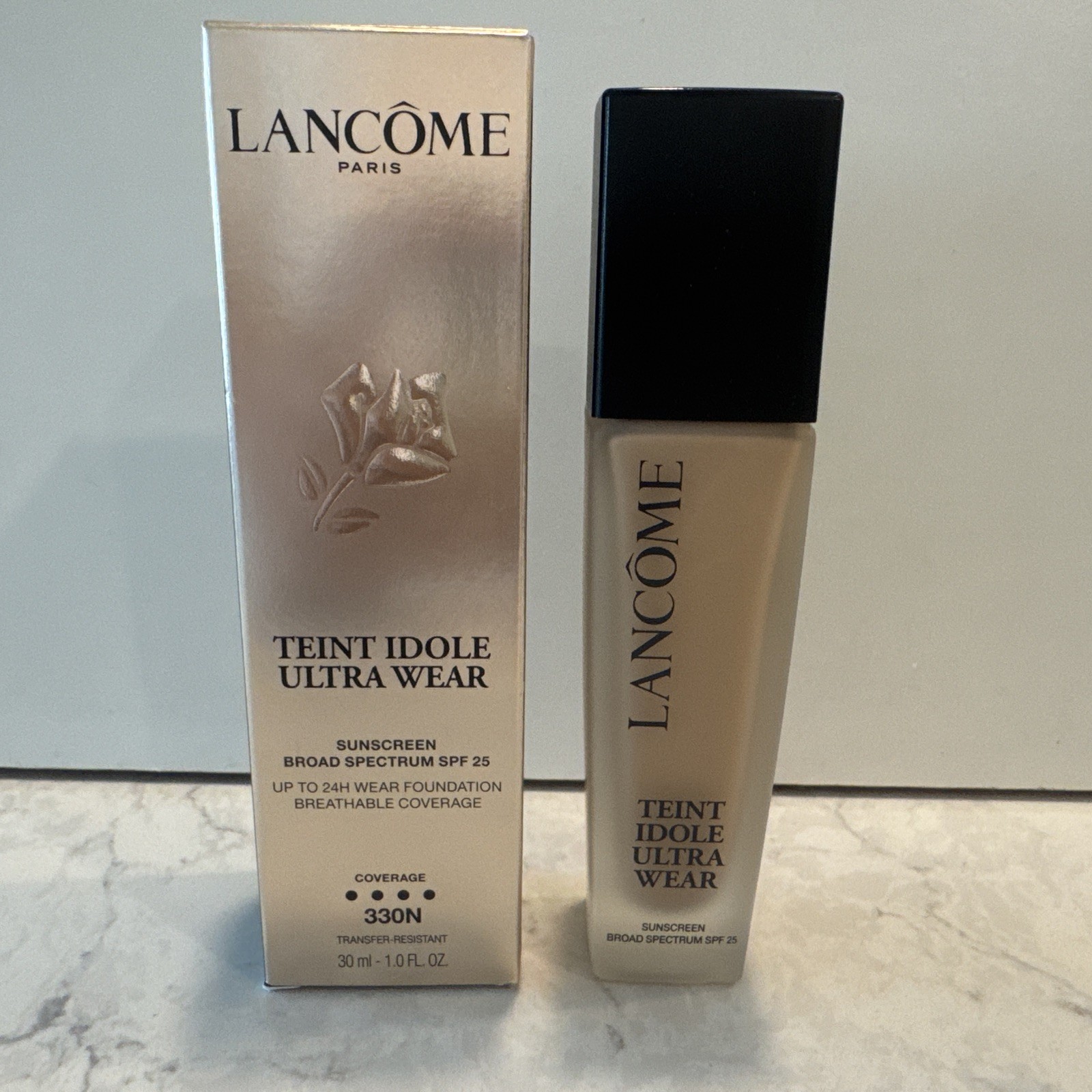 Lancome Teint Idole Ultra Wear Foundation SPF 35 – 330N 1oz 30ml 05/2026