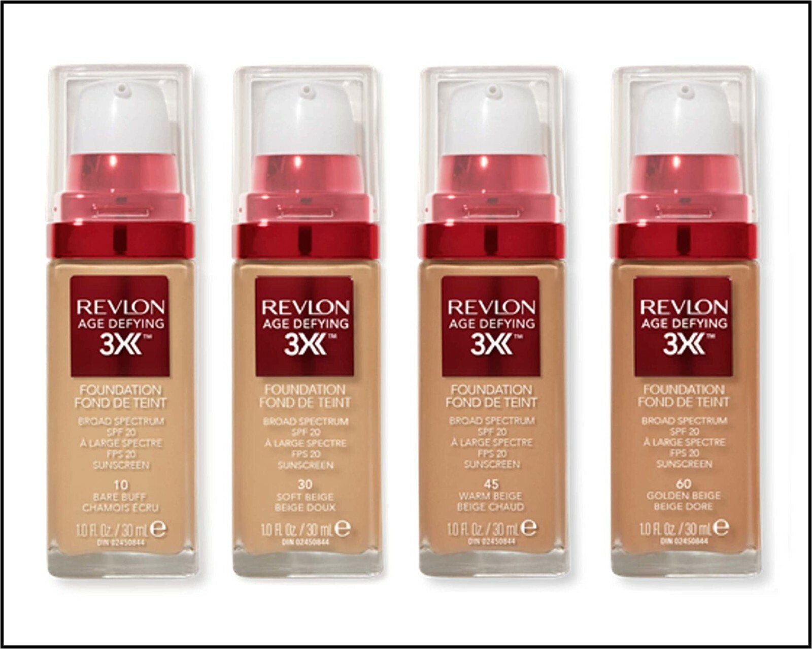 Revlon Age Defying Firming + Lifting Makeup Foundation SPF 20 1oz YOU CHOOSE