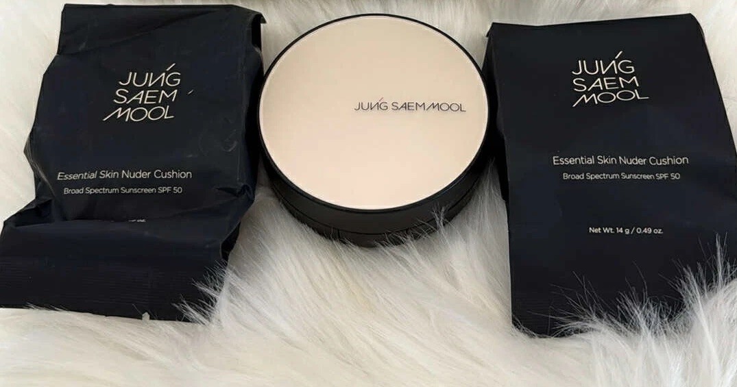 JUNGSAEMMOOL Jung Saem Mool Essential Skin Nuder Cushion SPF50 Medium 2 Refills