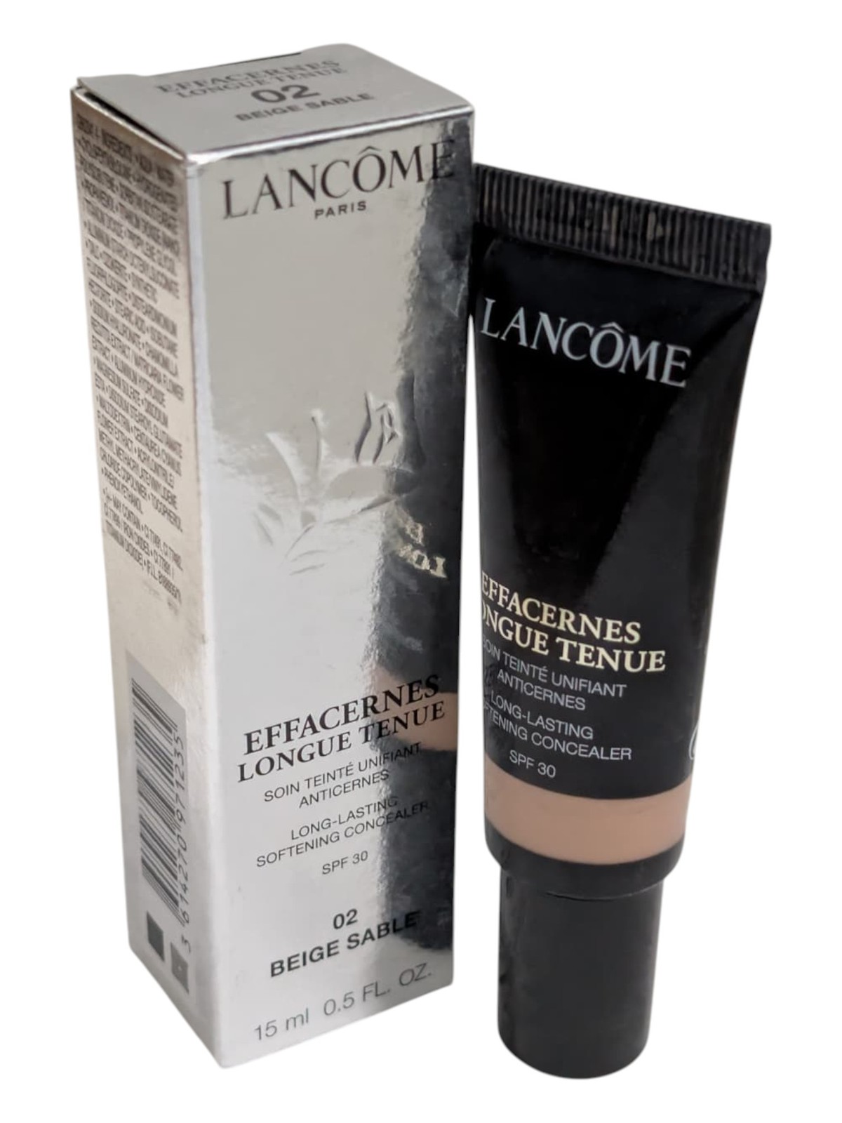Lancome Effacernes Long Tenue Concealer SPF30 #02 Beige Sable