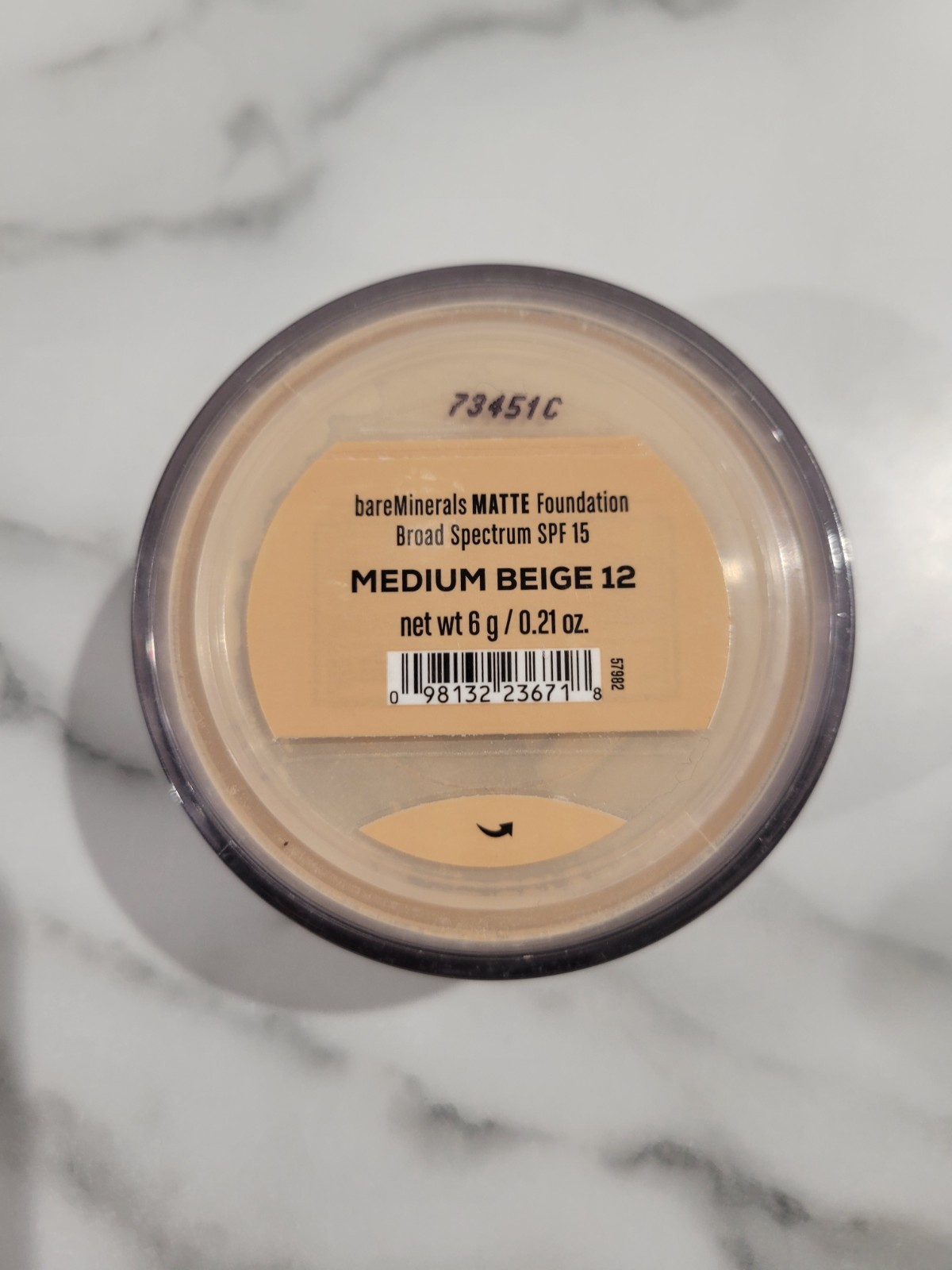 Bare Minerals Matte SPF 15 Medium Beige Foundation – 8g
